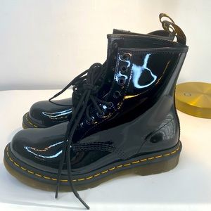 Dr. Marten Boots - Patent Leather